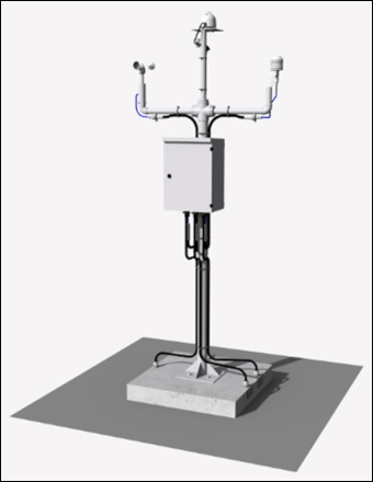 Estação Solarimétrica Integrada RS485/Modbus RTU
